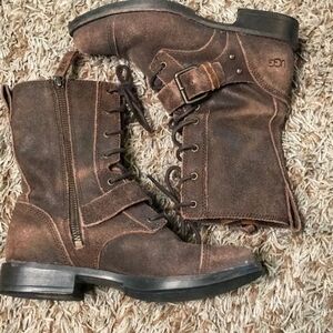 UGG Brown Leather Boots